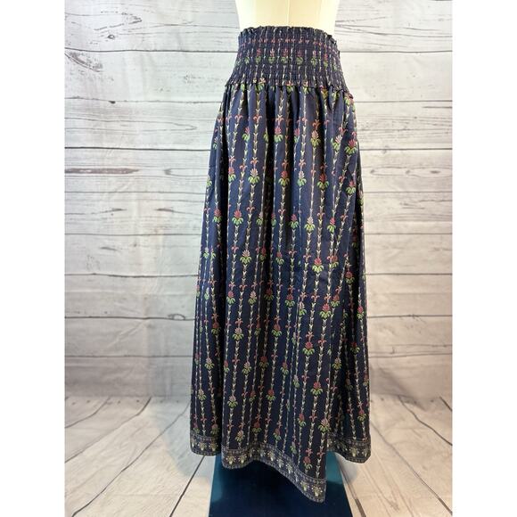 Hill House Dresses & Skirts - Hill House The Margot Maxi Skirt Womens XL Floral Print Elastic Waist